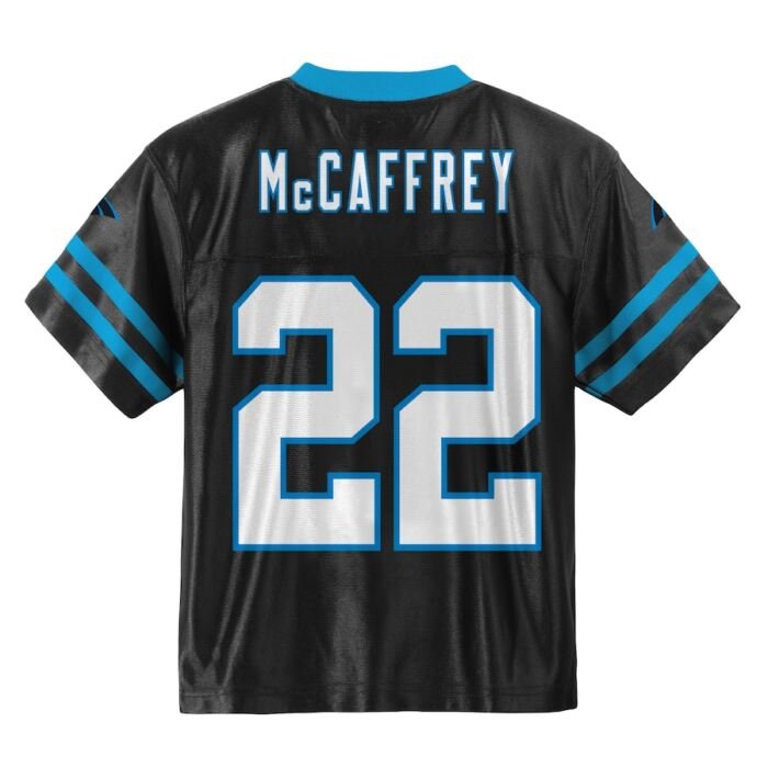 Toddler Christian McCaffrey Black Carolina Panthers Team Player Jersey SKU:5016025