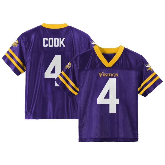Toddler Dalvin Cook Purple Minnesota Vikings Team Player Jersey SKU:5016041