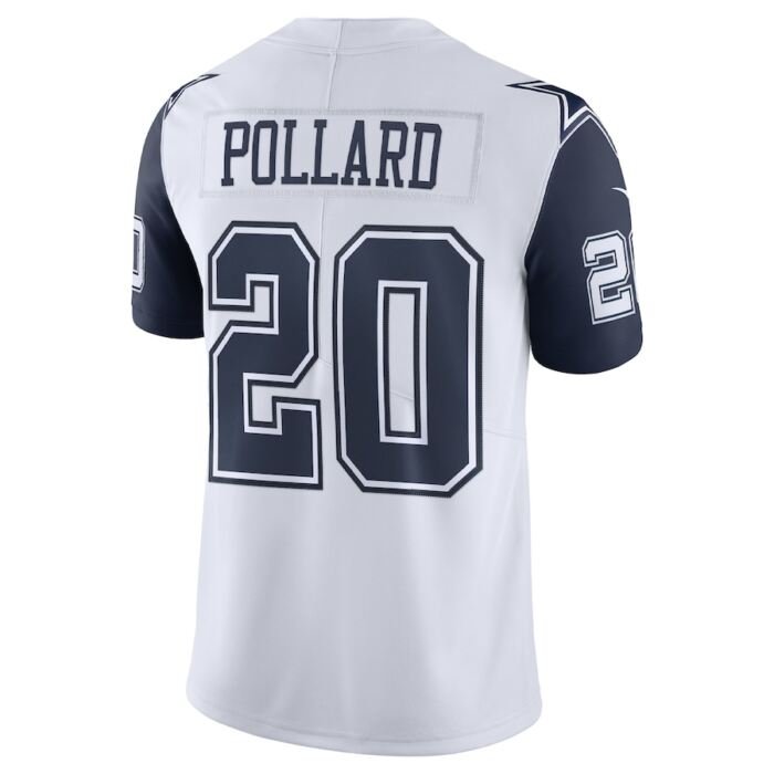 Tony Pollard Dallas Cowboys Nike Vapor Limited Jersey - White SKU:5261271