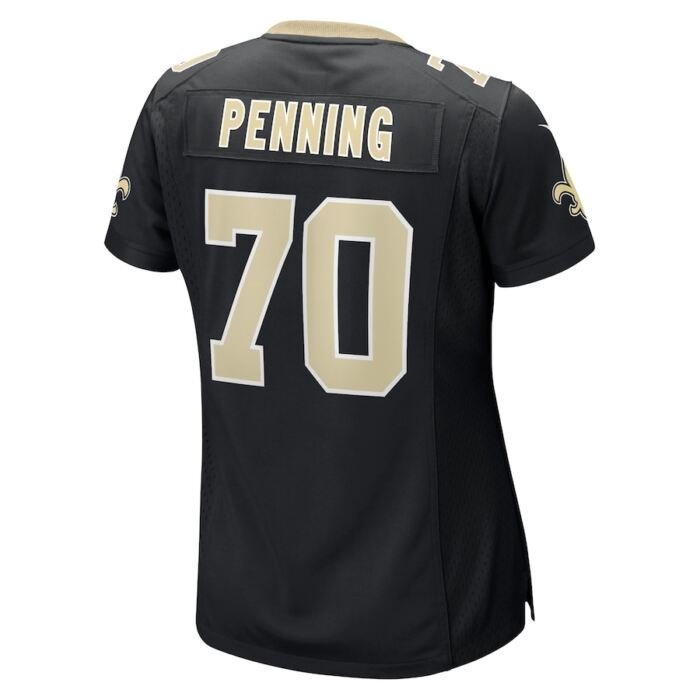 Trevor Penning New Orleans Saints Nike Womens Game Player Jersey - Black SKU:5116084