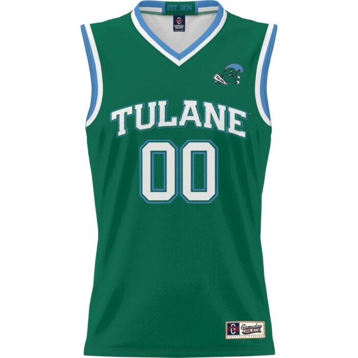 Tulane Green Wave ProSphere Youth NIL Pick-A-Player Men's Basketball Jersey - Green SKU:5262657